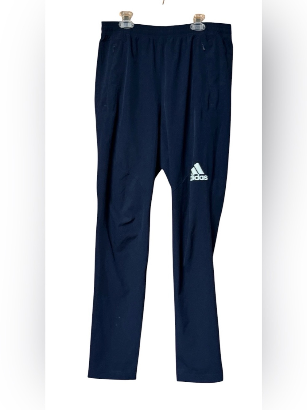 Adidas Men Woven Pants Navy Track Jogger GYM Pant